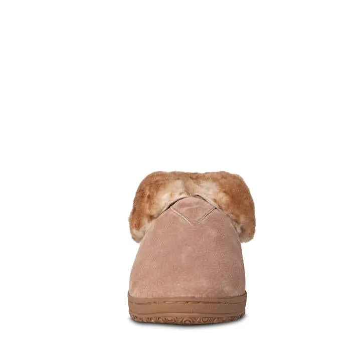 Men's Fold-Over Bootee in Chestnut