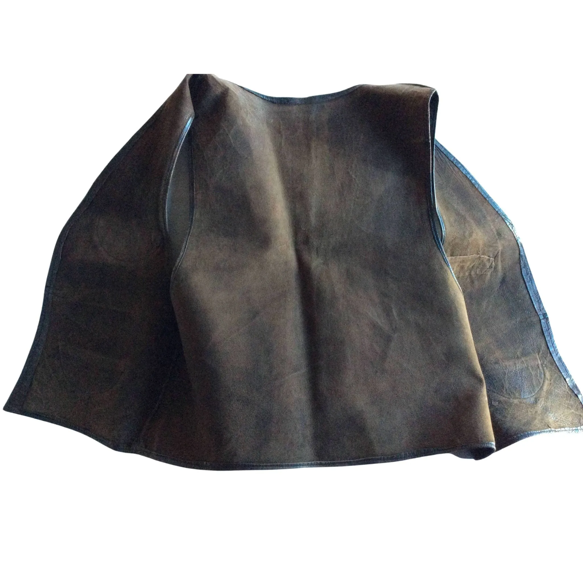 Men's Leather Vest