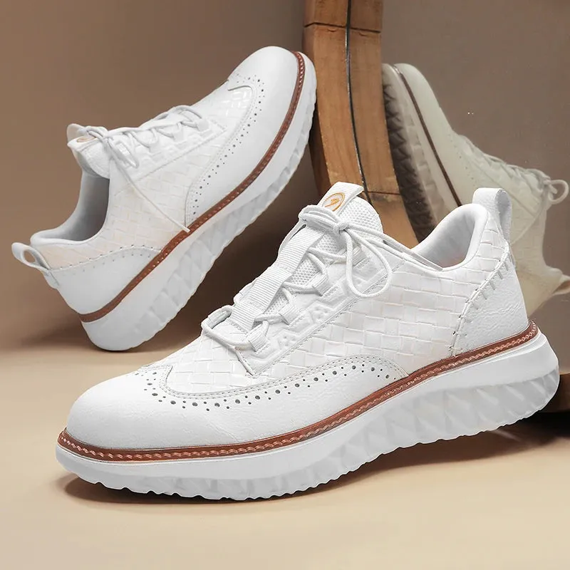 Men's Mesh Lightweight Breathable Soft Sole Sneakers