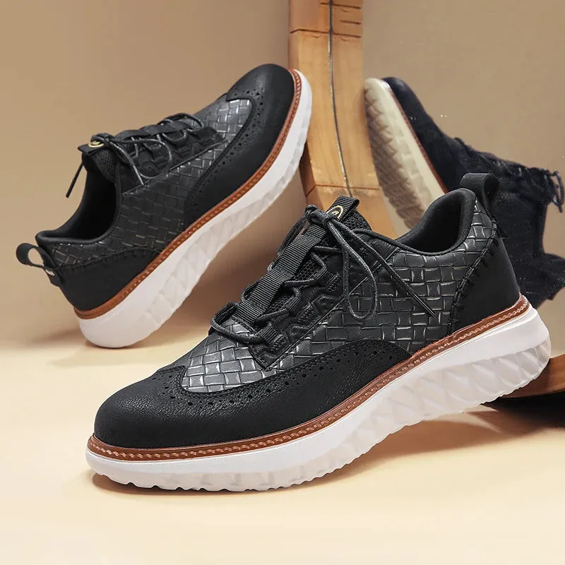 Men's Mesh Lightweight Breathable Soft Sole Sneakers