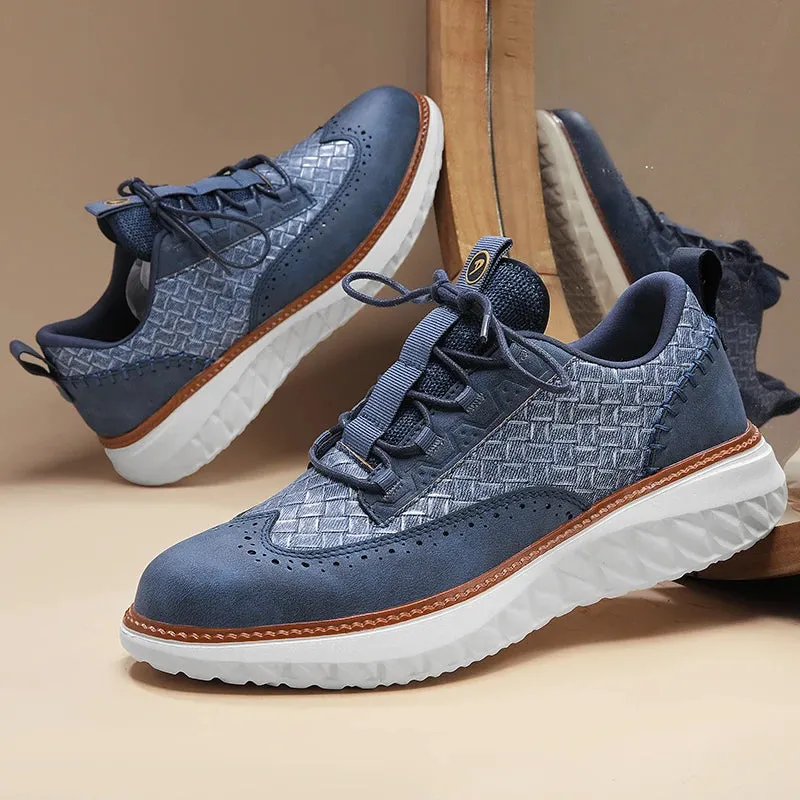 Men's Mesh Lightweight Breathable Soft Sole Sneakers