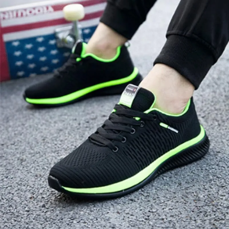 Men's Mesh Oxfords Sneakers Business Casual Comfortable Walking Shoes Formal Shoes