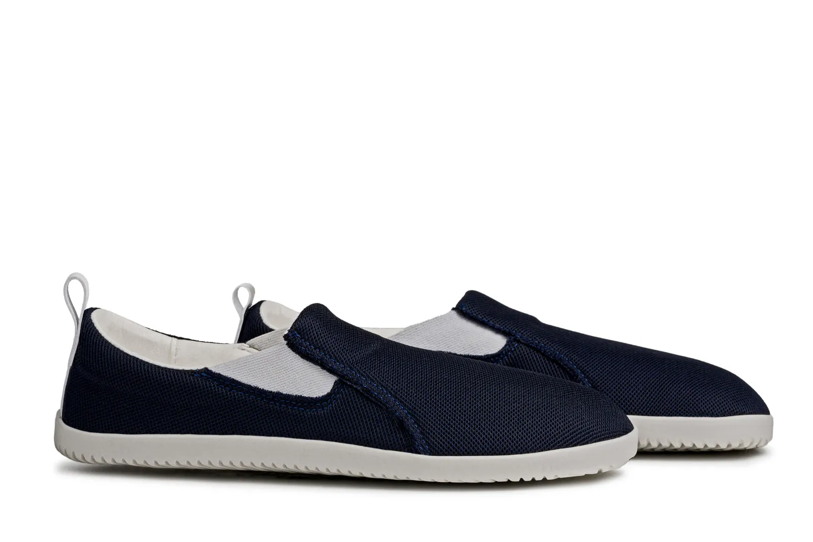Men's Navy barefoot slip-on sneakers