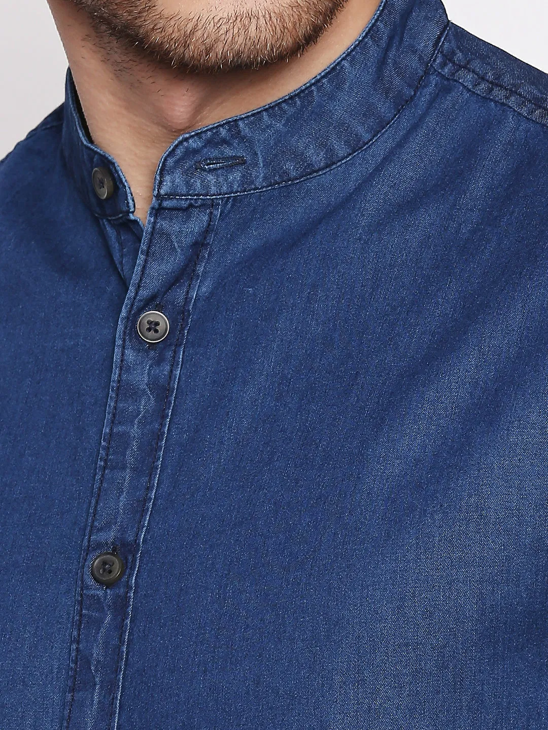 Men's Noah Shirt (Darkblue ombre)