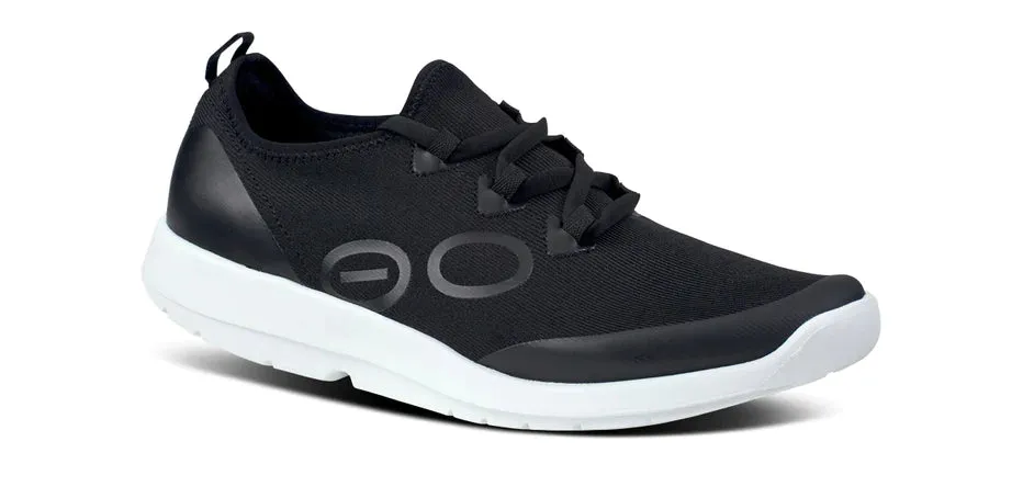 Men's OOMG Sport Lace Slip-On in White/Black