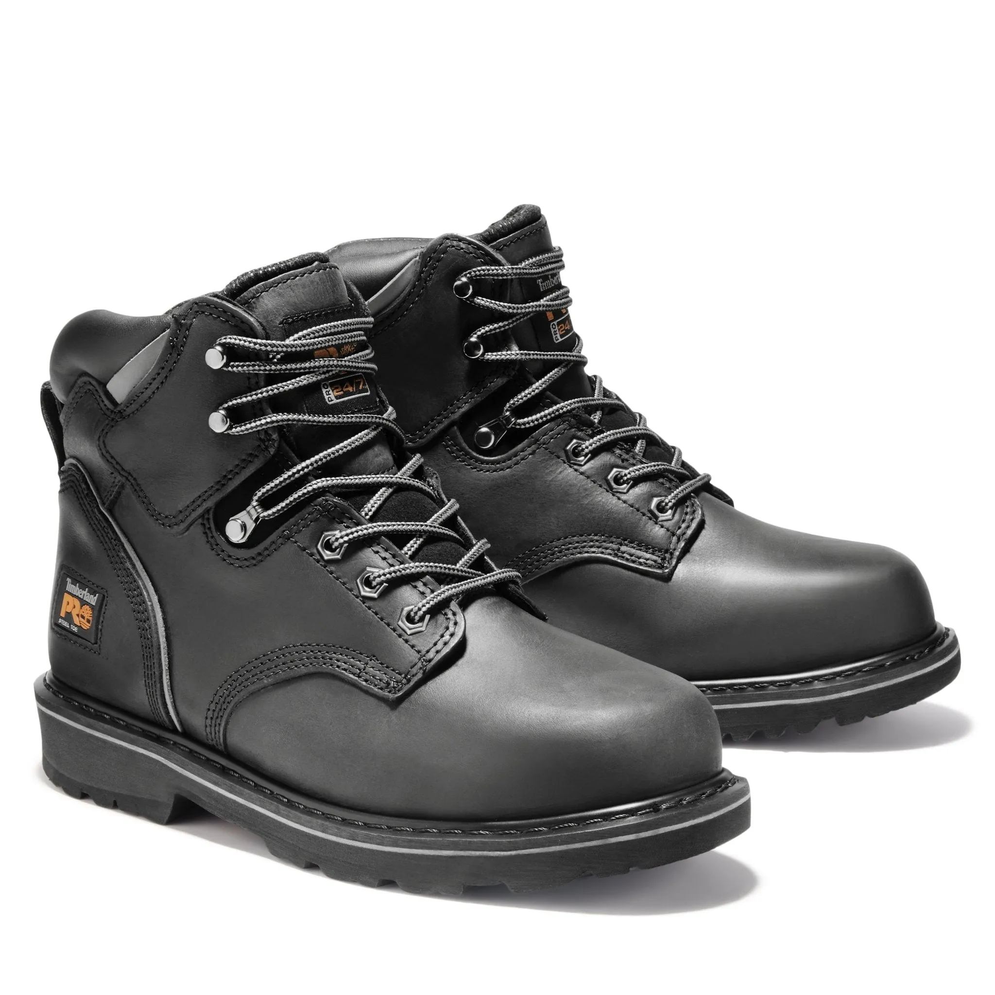 Men's Pit Boss 6" Steel Toe Work Boot - Black