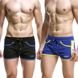 Men's Pure Cotton Yoga Wear Trainning Shorts