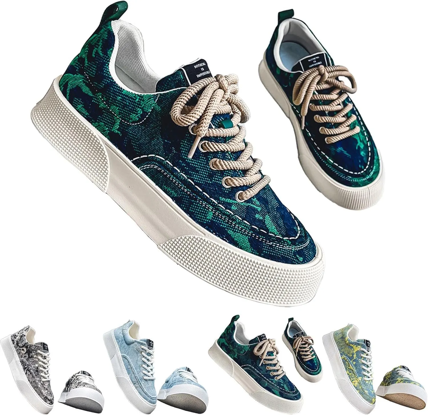 Mens Slip On Sneakers Wide Width Non Slip Shoes Mules for Women Flats Comfortable & Lightweight Loafers for Women Wide Womens Sneakers Wide Width