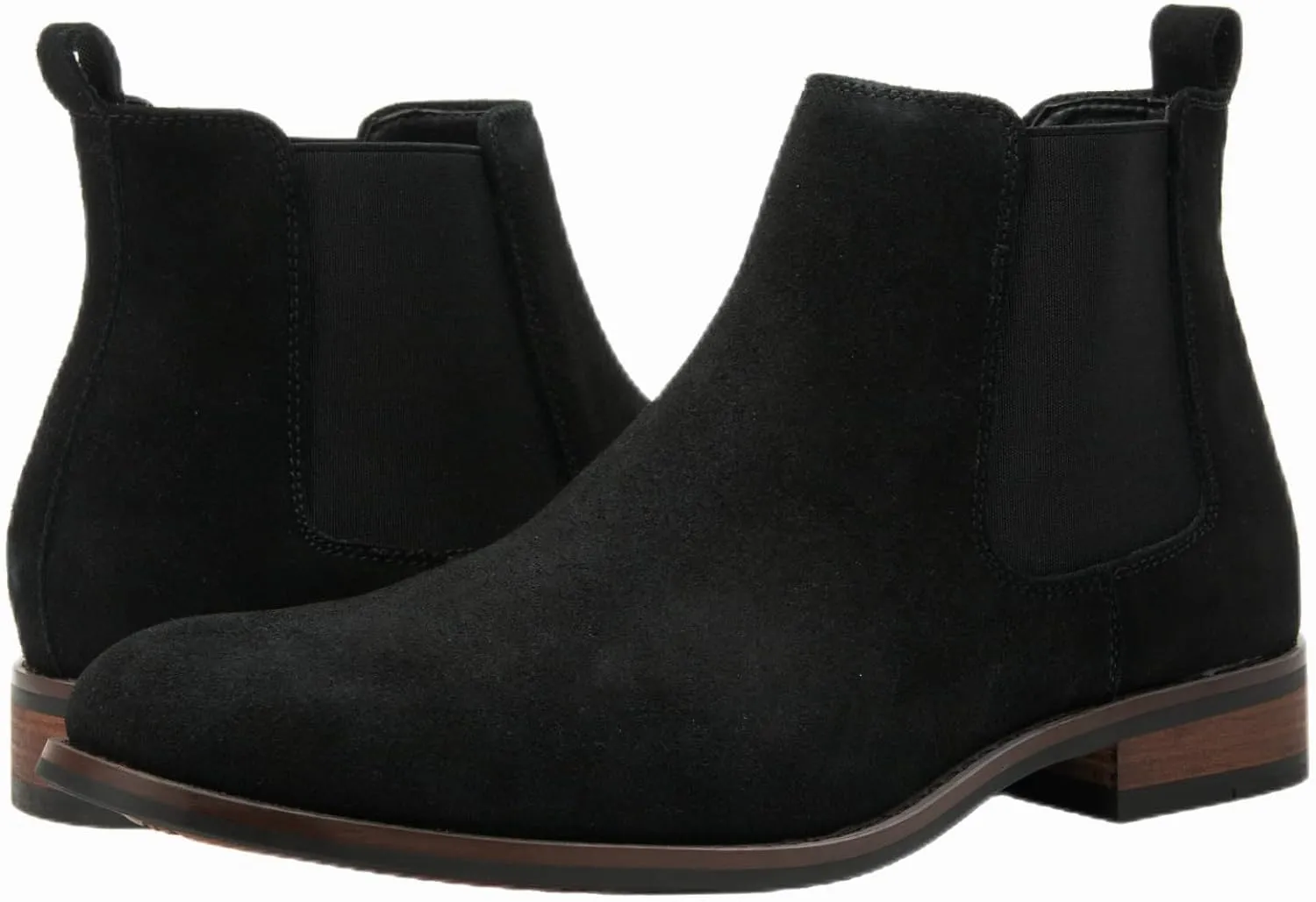 Men's Suede Khaki Classic Leather Chelsea Style Boots