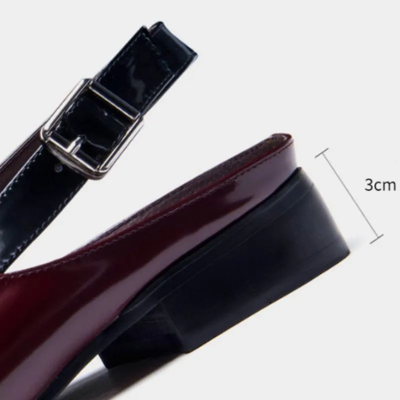 Men's Summer Genuine Leather Sandals With Closed Toe