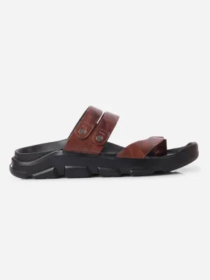 Men's Tan Strap Sandals (ID4273)