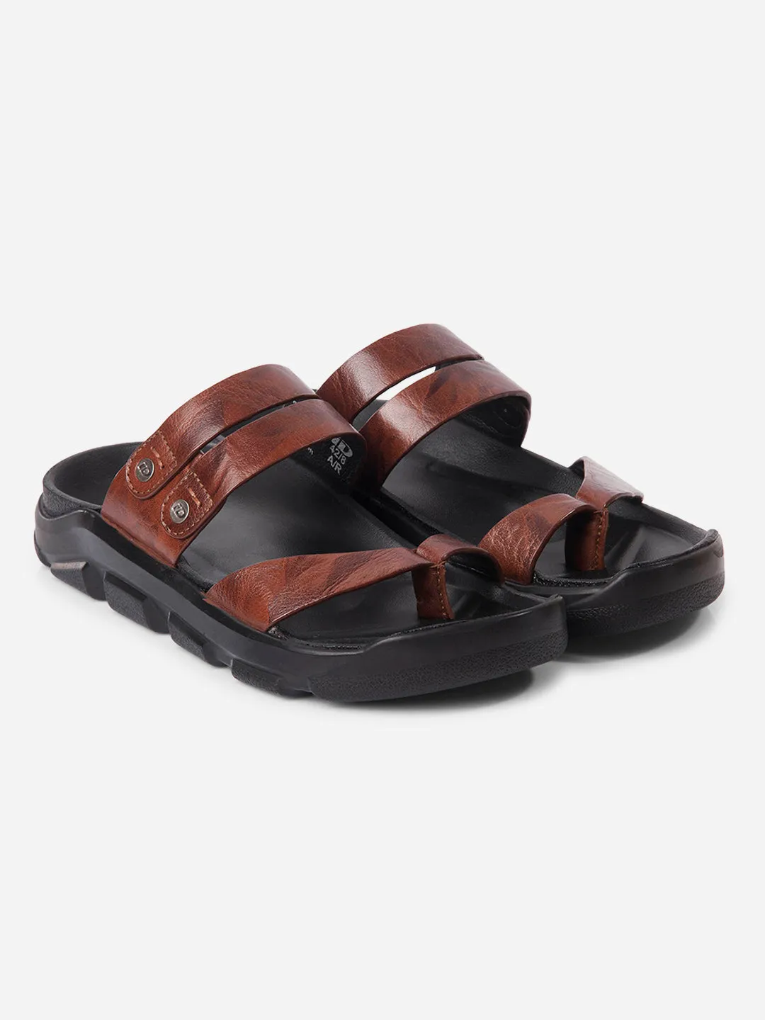 Men's Tan Strap Sandals (ID4273)
