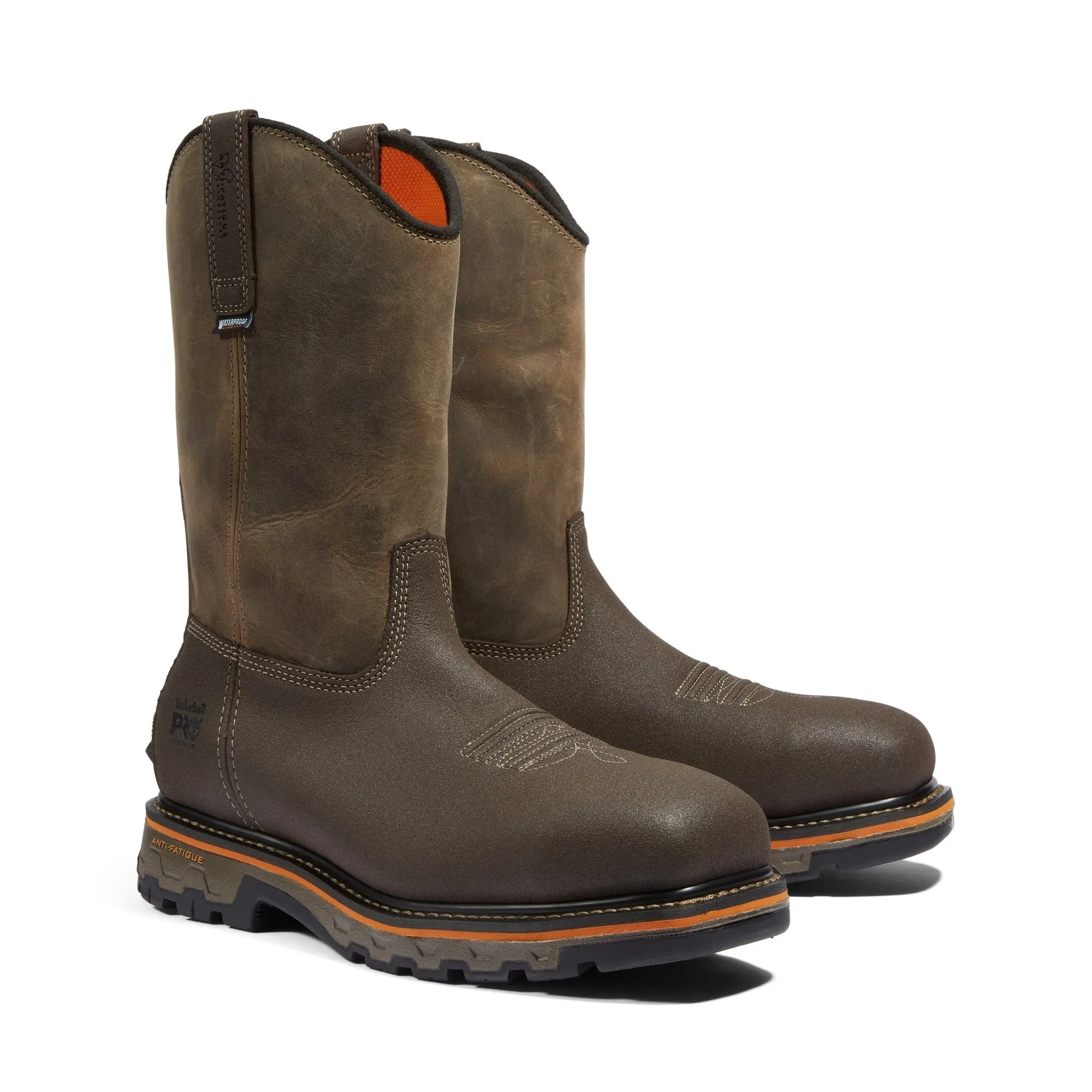 Men's True Grit Waterproof Comp-Toe Pull-On Boots