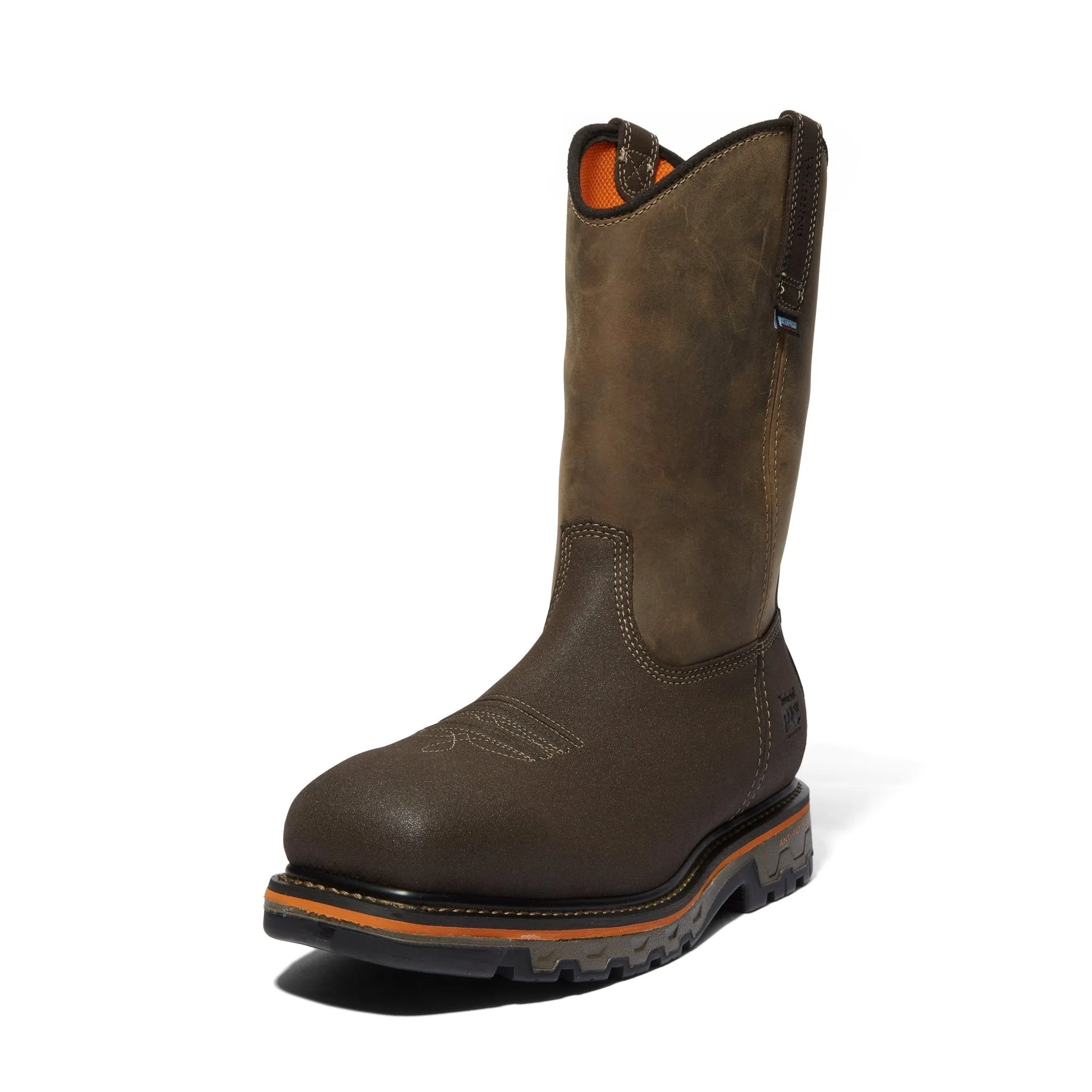 Men's True Grit Waterproof Comp-Toe Pull-On Boots
