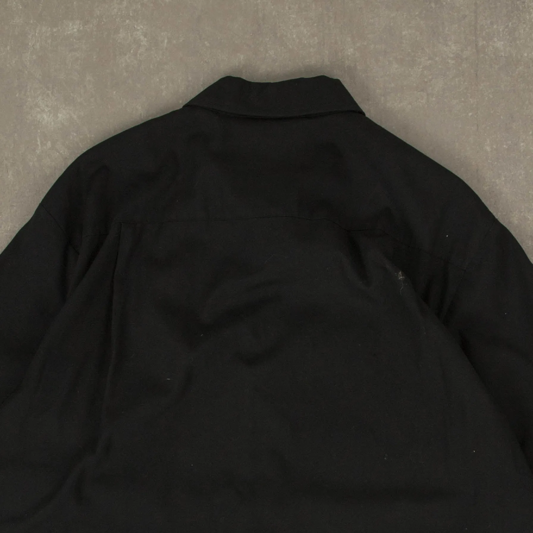 MEN'S VINTAGE JM ALLEN ENTERPRISES CROPPED WORKWEAR SHIRT - SMALL