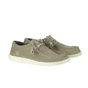 Men's Wally Stretch Beige HEYDUDE