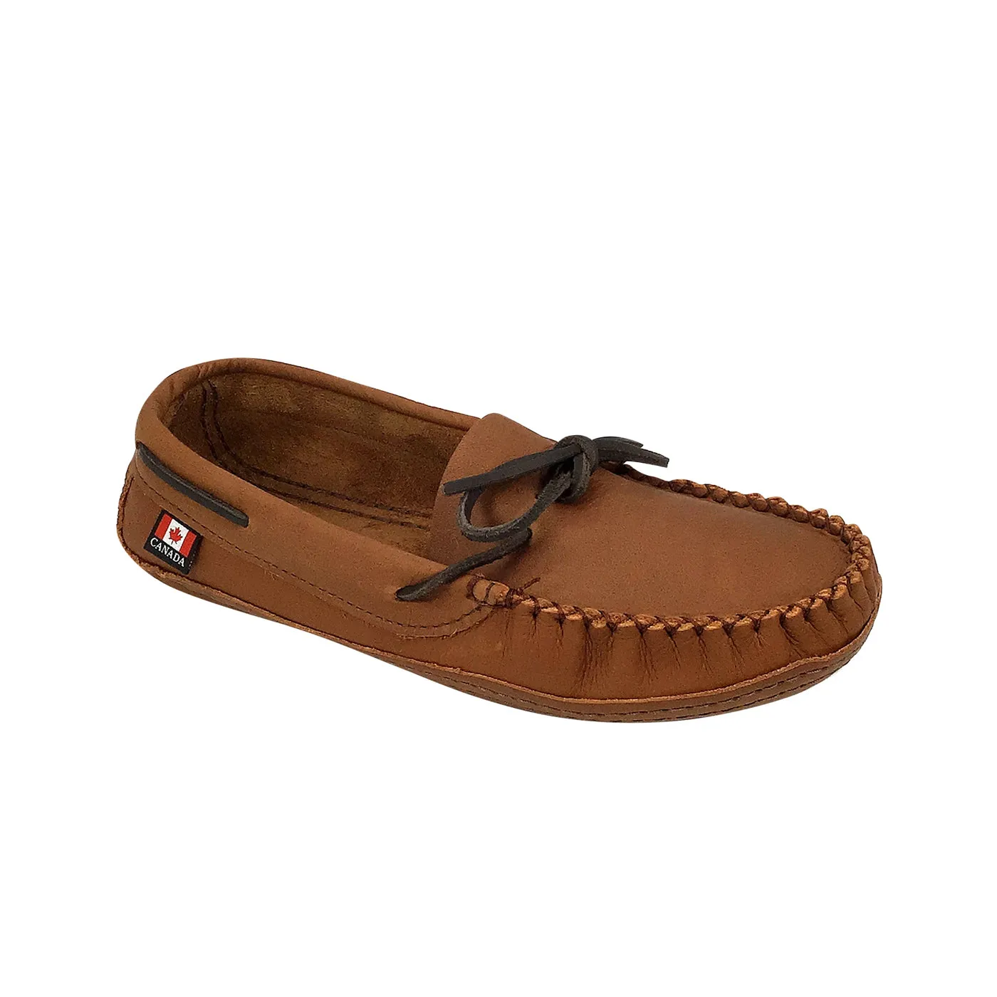 Men's Wide Earthing Leather Moccasins (Clearance - Size 9 & 10 ONLY)