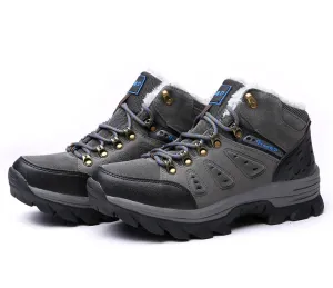 Men's Winter Waterproof Fur Snow Boots