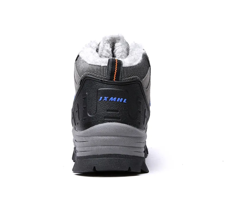 Men's Winter Waterproof Fur Snow Boots