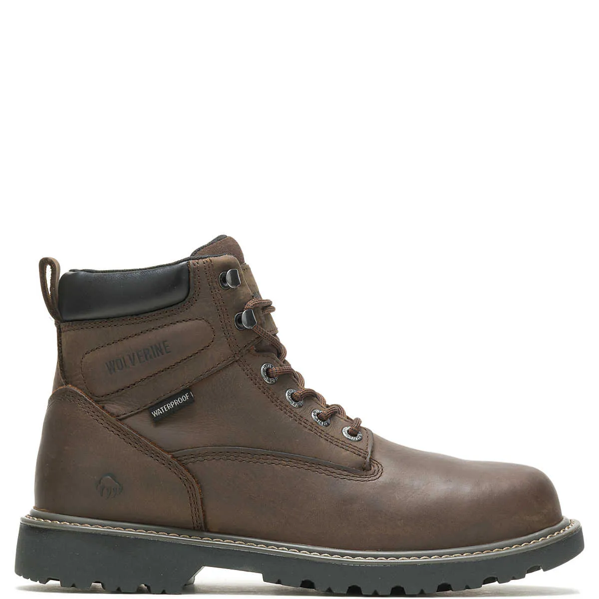 Men's Wolverine Floorhand Waterproof 6" Steel Toe Work Boot EH W10633