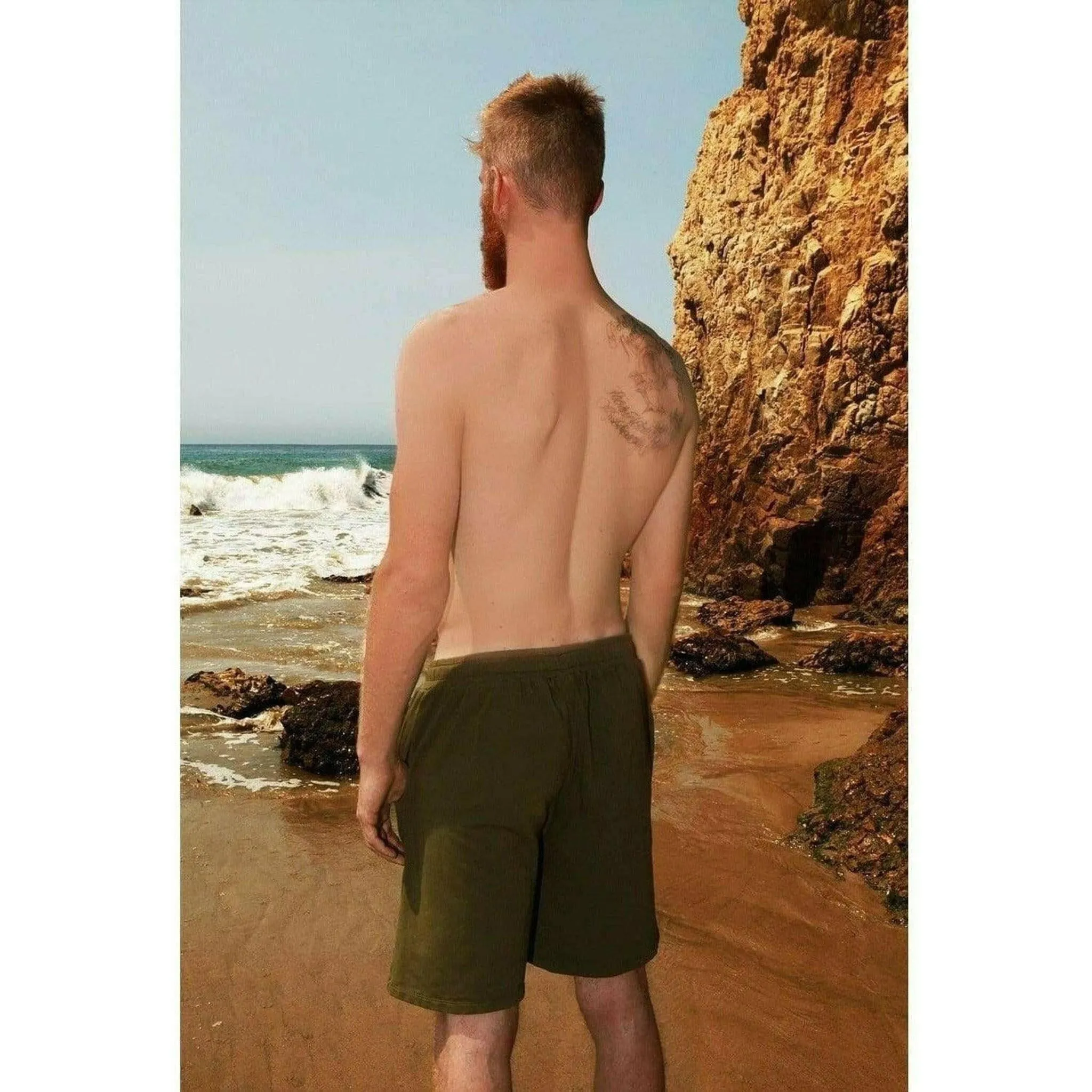 Men's Yoga Ninja Shorts Organic Eco-Friendly