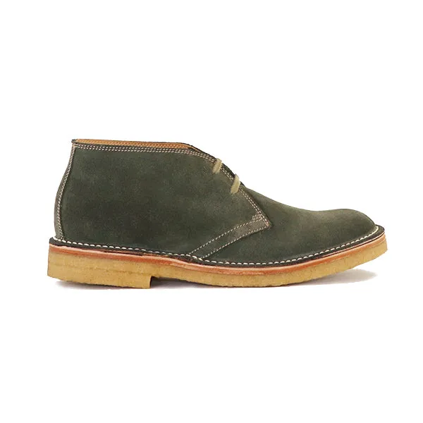 MILITARY DESERT BOOTS / JAPANESE SUEDE / OLIVE