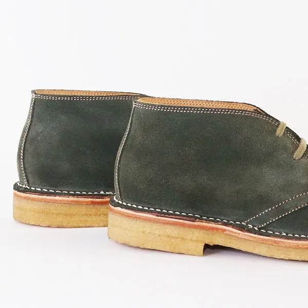 MILITARY DESERT BOOTS / JAPANESE SUEDE / OLIVE
