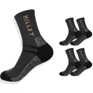 Millet Men's Mid-Calf Hiking Socks 5 Pairs - 🏆 #78 - Clothing/Accessories - Best of December