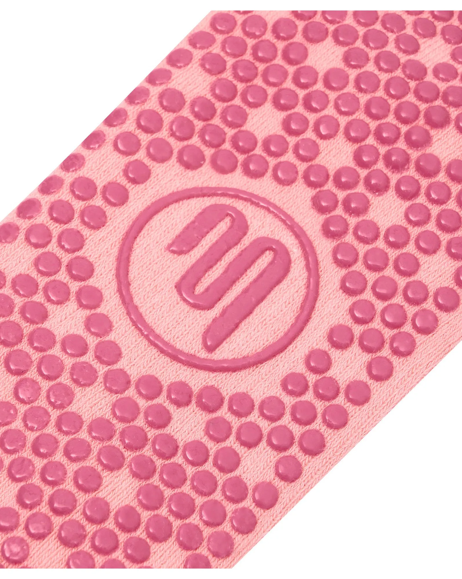 Move Active Crew Non Slip Grip Socks - Think Pink