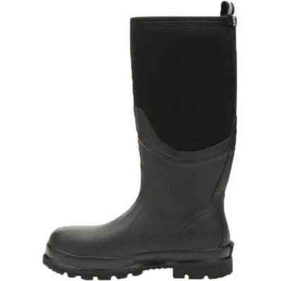 Muck Men's Chore Cool Tall Steel Toe Waterproof Work Boot - Black - CSCT-000