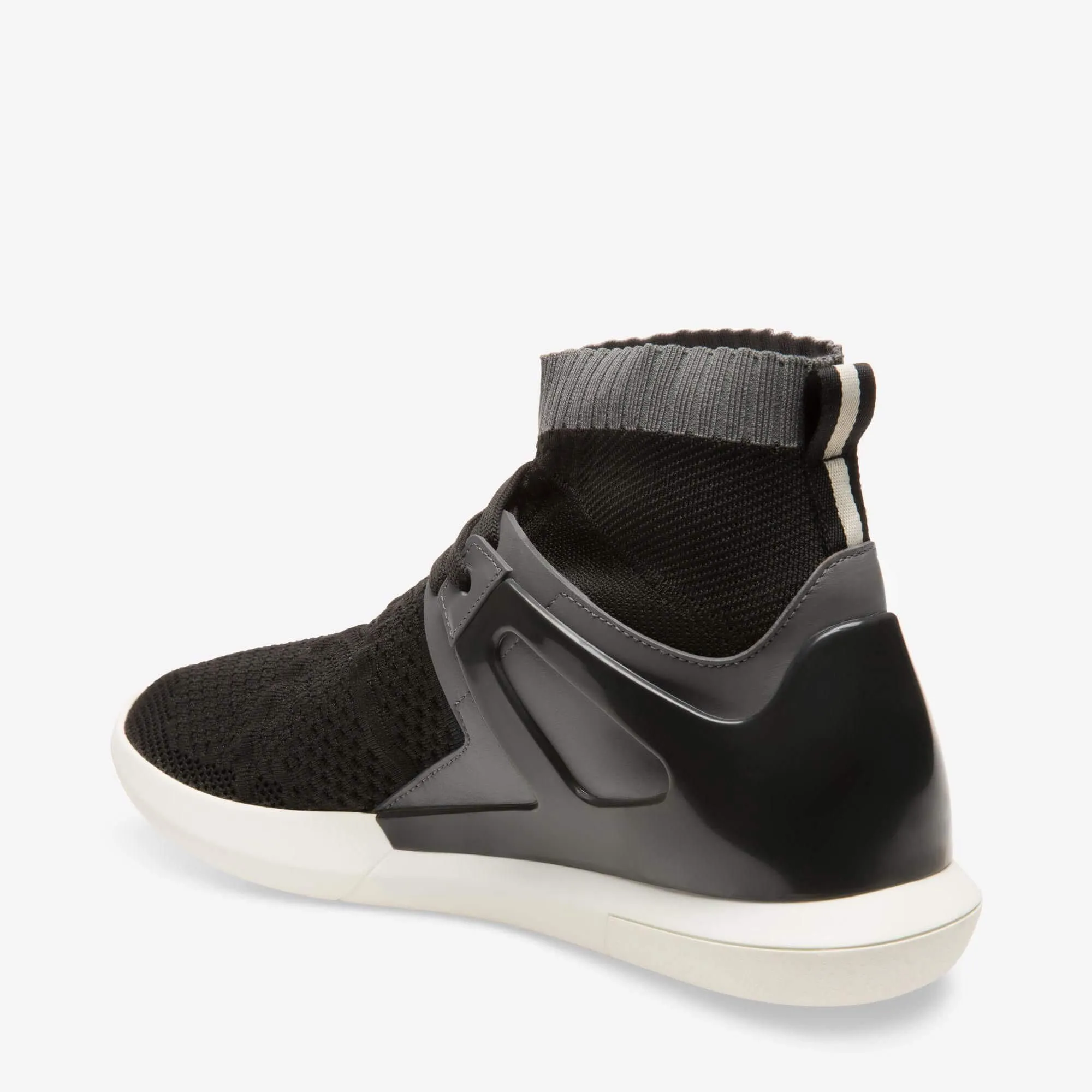 NEW Bally Avallo Men's Black Leather/Fabric Sneakers US 8.5 MSRP $550