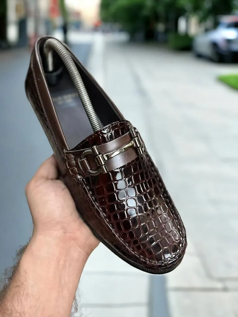 New Fashion Croco Loafers For Men Casual & Formal Wear