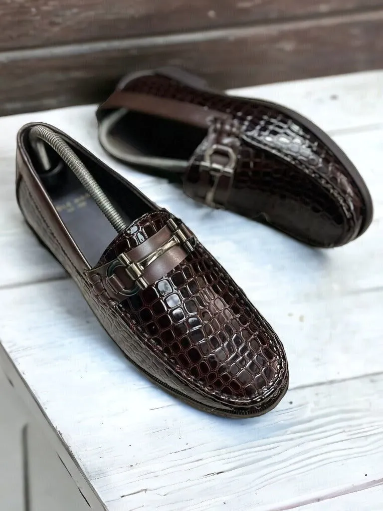 New Fashion Croco Loafers For Men Casual & Formal Wear