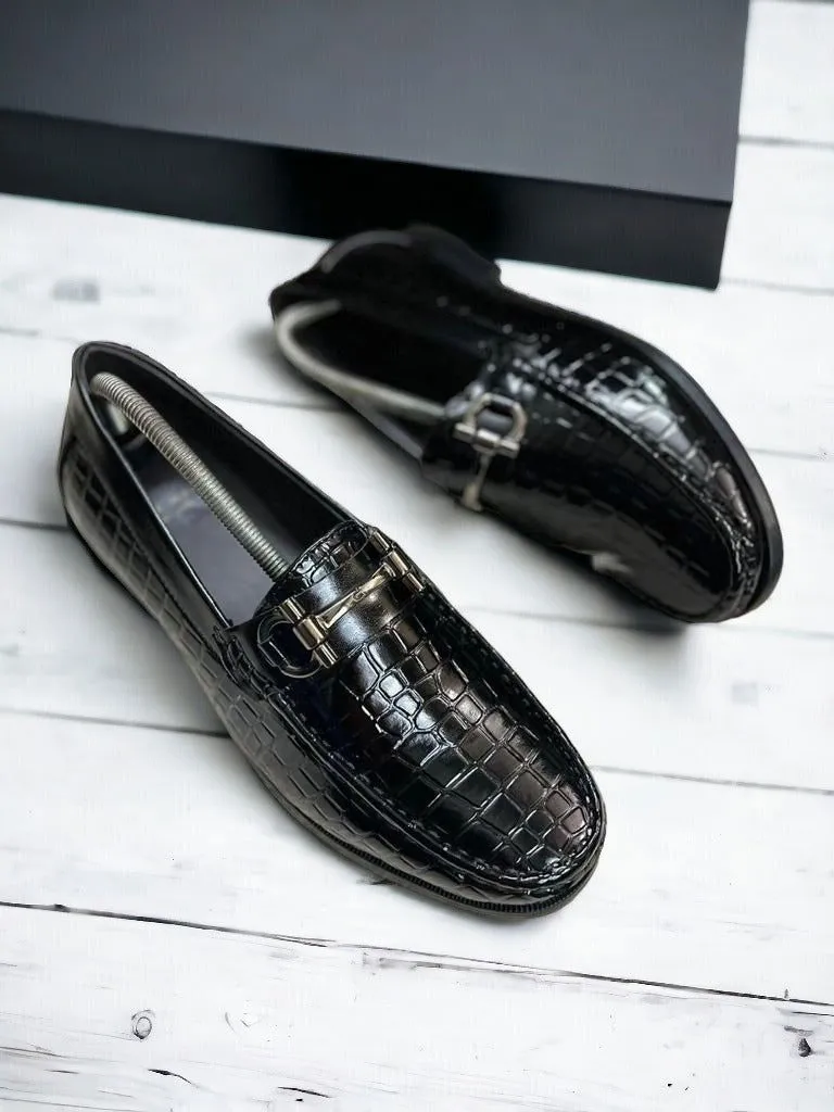 New Fashion Croco Loafers For Men Casual & Formal Wear