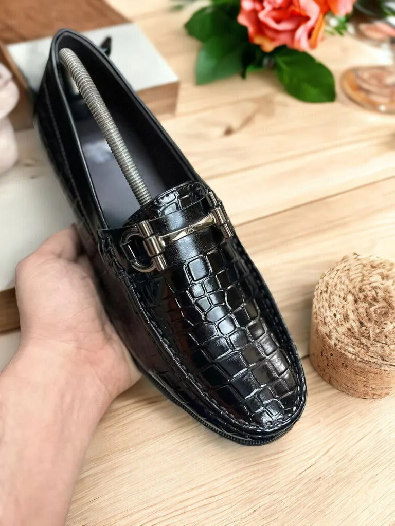 New Fashion Croco Loafers For Men Casual & Formal Wear