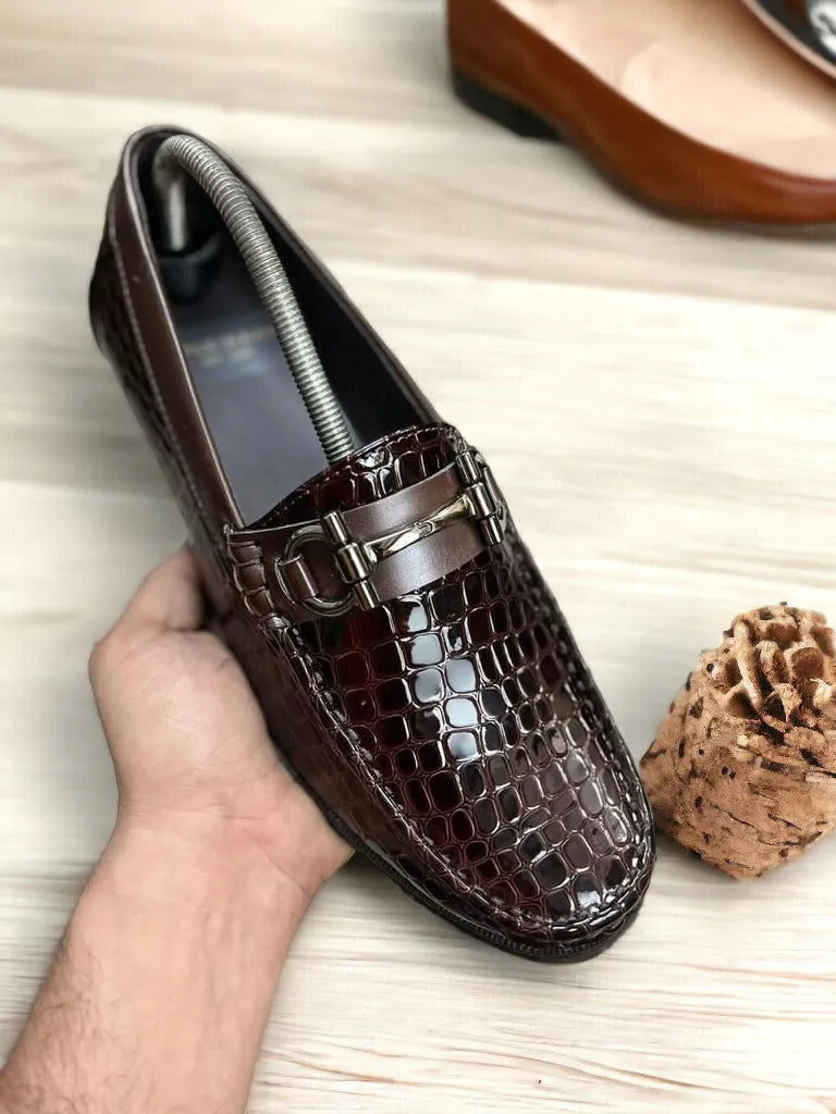 New Fashion Croco Loafers For Men Casual & Formal Wear