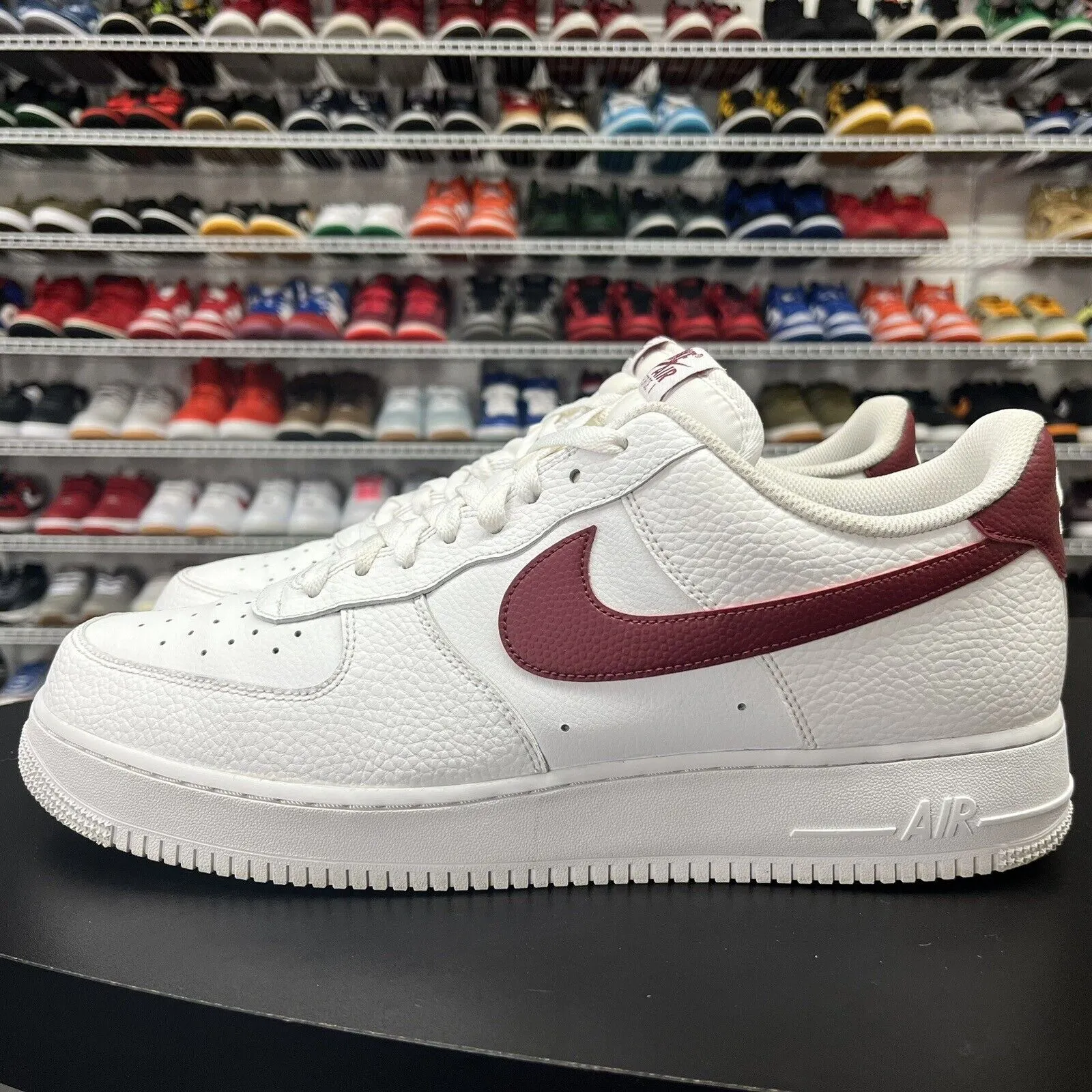 Nike Air Force 1 Retro Low White Team Red CZ0326-100 Men's Size 14