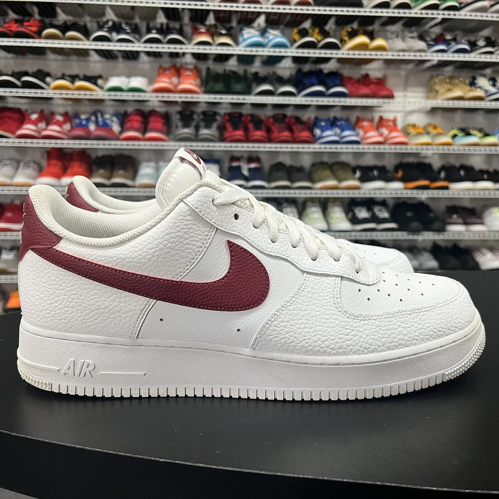 Nike Air Force 1 Retro Low White Team Red CZ0326-100 Men's Size 14