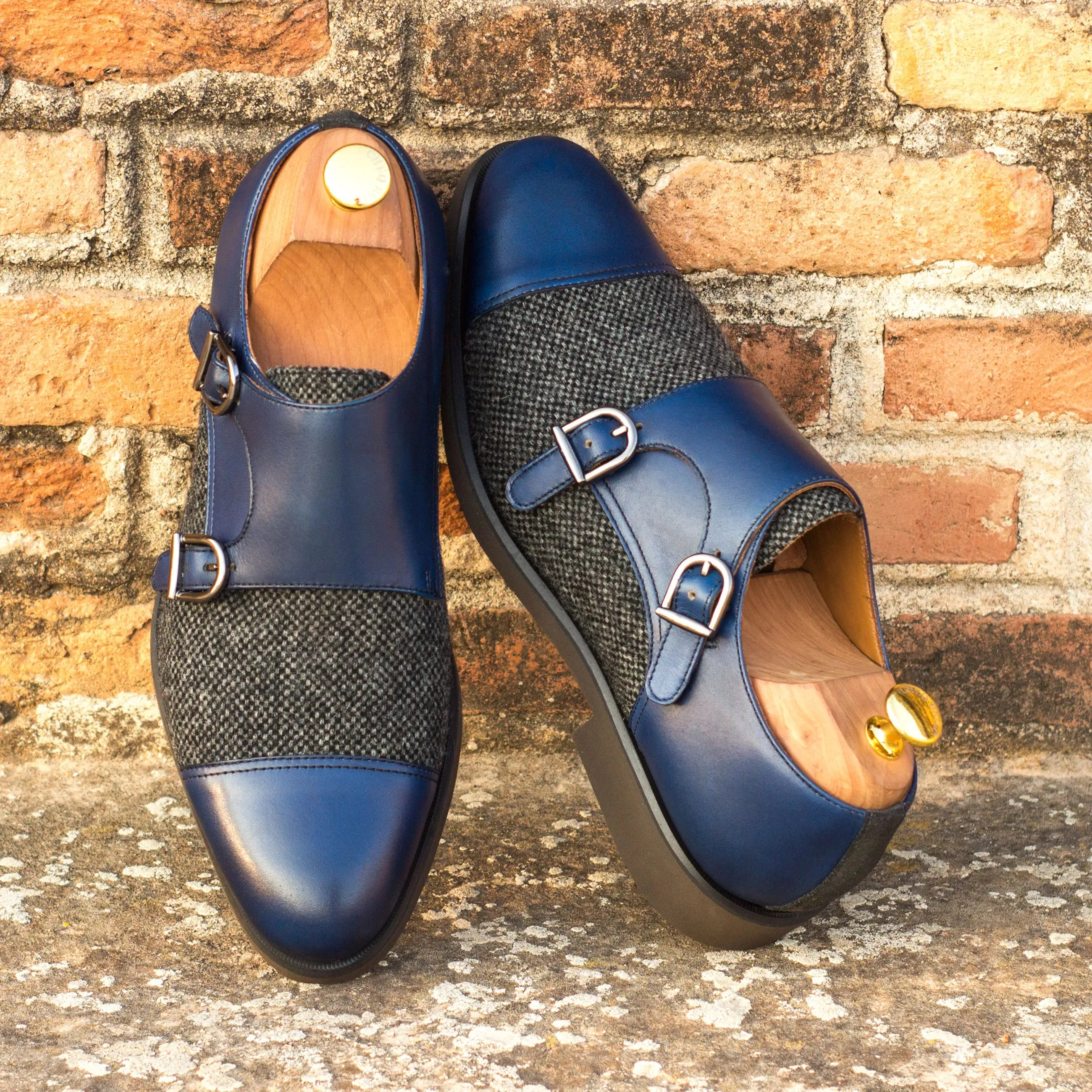 NYC Double Monk shoes