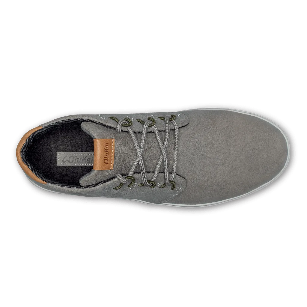 OluKai Men's Nana Hele Chukka Boots- Fog