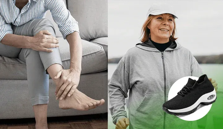 Orthopedic Shoes for Women with Air Cushion Support for Comfort and Stability