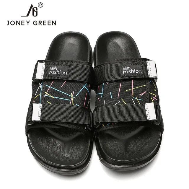 Outdoor Men's Genuine Leather Sandals