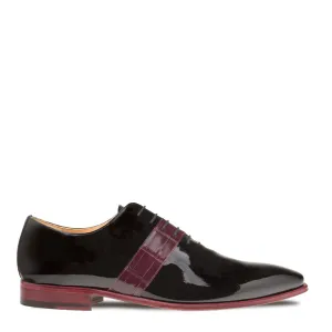 Patent/Croc Whole Cut Oxford