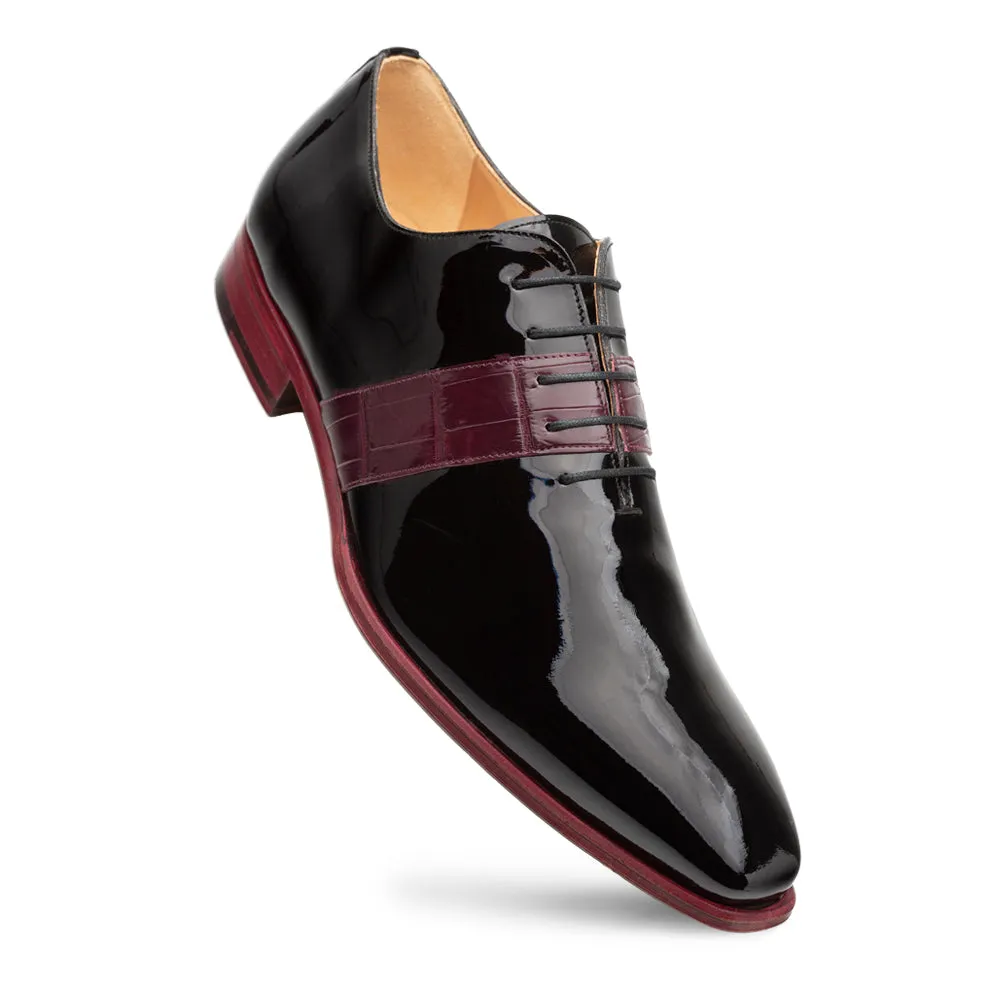 Patent/Croc Whole Cut Oxford