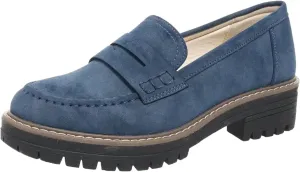 Penny Loafers for Women 2025 Round Toe Dressy Shoes Slip-On Lug Sole Platform Shoes Business Casual Shoes