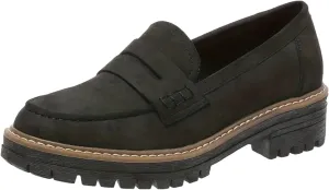 Penny Loafers for Women 2025 Round Toe Dressy Shoes Slip-On Lug Sole Platform Shoes Business Casual Shoes