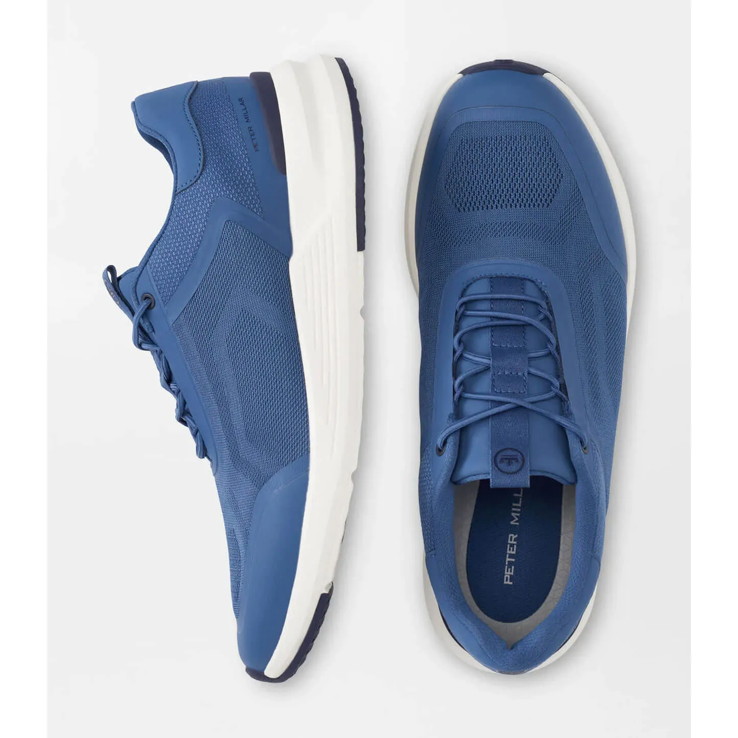 Peter Millar Men's Camberfly Sneakers - Ocean Blue