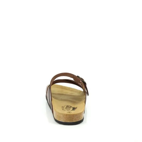 Plakton 100021 Brown Multi Strap Sandals