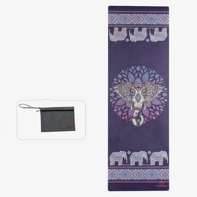 Portable Non-Slip Yoga Mat & Drape