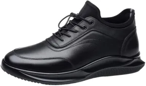 Premium Derby Dress Shoes for Men - Wingtip Design Business Casual Shoes with Rubber Outsole for Office & Ceremonies